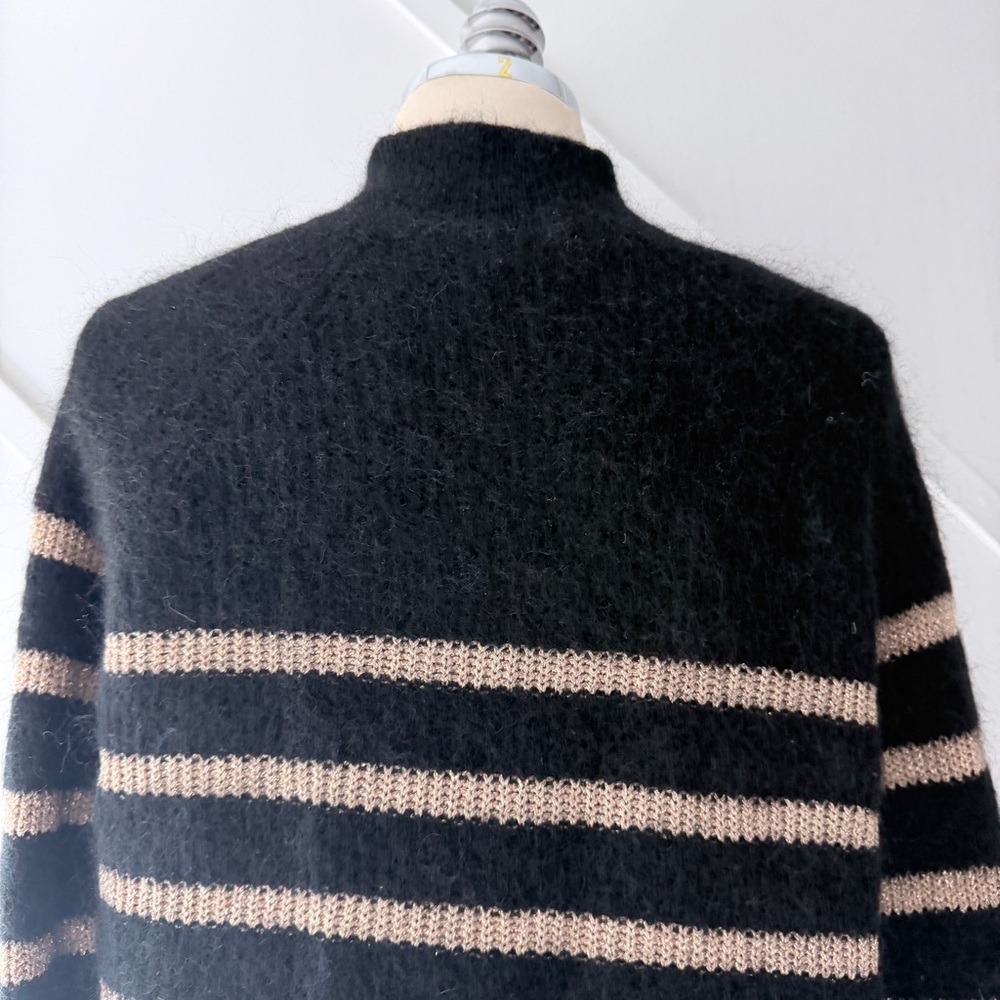 Sézane Trudy Mohair Sweater | Parisian Chic Fluffy Knit | French Girl Luxury - S - Picture 8 of 13